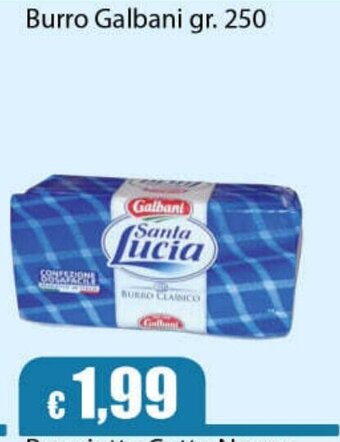 Punto Vigas Burro Galbani gr. 250 offerta