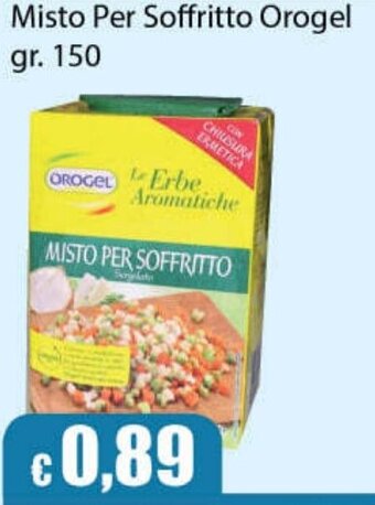 Punto Vigas Misto Per Soffritto Orogel gr. 150 offerta