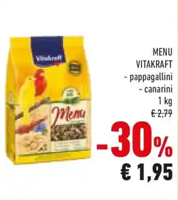 Conad MENU VITAKRAFT - pappagallini - canarini offerta