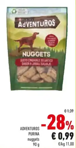 Conad Adventuros purina nuggets offerta