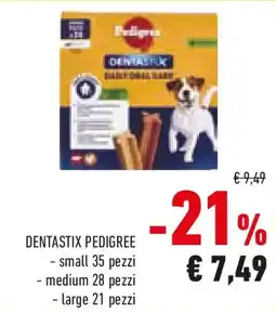 Conad Dentastix PEDIGREE offerta