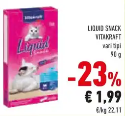 Conad Liquid snack VITAKRAFT offerta