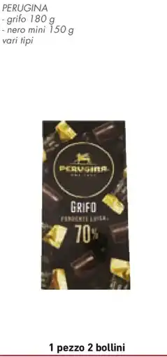 Conad PERUGINA -grifo - nero mini offerta