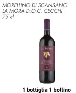 Conad Morellino di scansano la mora d.o.c. cecchi offerta
