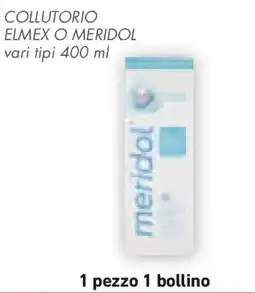 Conad Collutorio ELMEX O MERIDOL offerta