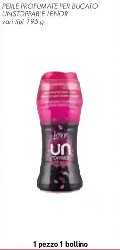 Conad Perle profumate per bucato unstoppable LENOR offerta