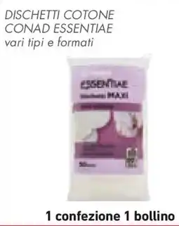 Conad Dischetti cotone CONAD ESSENTIAE offerta