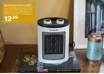 In'S Mercato Termoventilatore ceramico 1500W offerta
