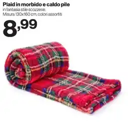 In'S Mercato Plaid in morbido e caldo pile offerta