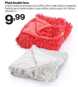 In'S Mercato Plaid double face offerta