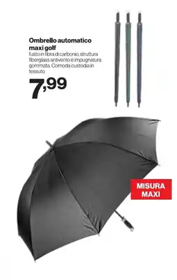 In'S Mercato Ombrello automatico maxi golf offerta