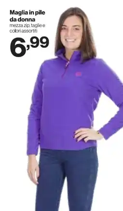 In'S Mercato Maglia in pile da donna offerta