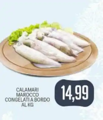 Zerotto Supermercati Calamari Marocco Congelati a Bordo Al Kg offerta