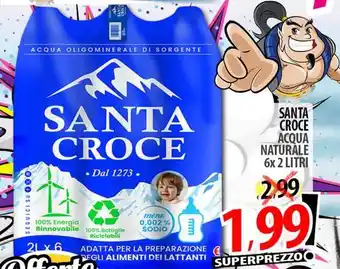 Santa croce acqua naturale