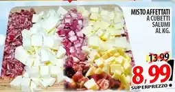 Il Genio Supermercato Misto affettati a cubetti salumi offerta