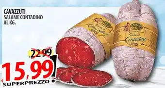 Cavazzuti salame contadino