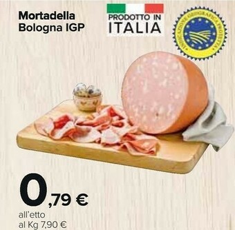 Carrefour Market Mortadella bologna igp offerta