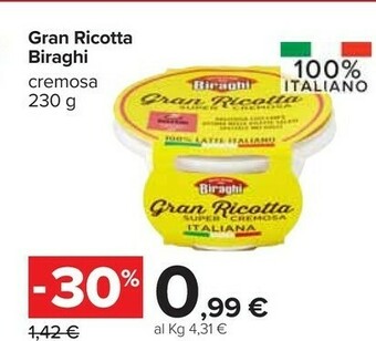 Carrefour Market Gran ricotta offerta
