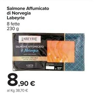 Carrefour Market Salmone affumicato offerta