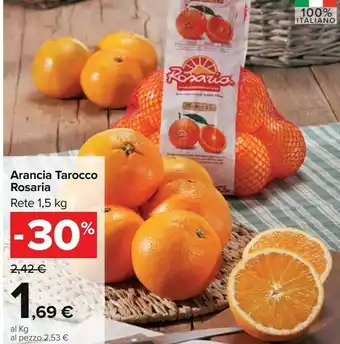 Rosaria arancia tarocco