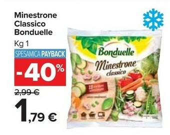 Carrefour Market Minestrone classico 1000 g offerta