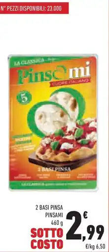 Conad Superstore 2 basi pinsa PINSAMI offerta