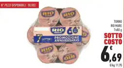 Conad Superstore Tonno RIO MARE offerta