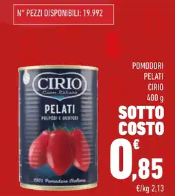 Conad Superstore Pomodori pelati CIRIO offerta