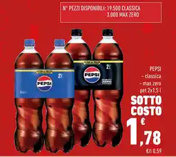 Conad Superstore PEPSI - classica - max zero pet offerta