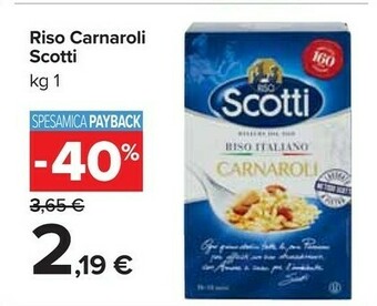 Carrefour Market Riso carnaroli offerta
