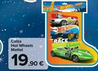 Calza hot wheels