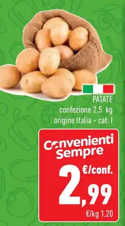 Conad Superstore Patate offerta