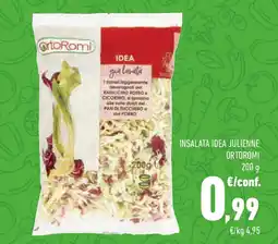 Conad Superstore Insalata idea julienne ORTOROMI offerta