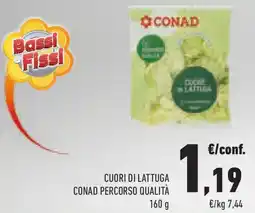 Conad Superstore Cuori di lattuga CONAD PERCORSO QUALITÀ offerta
