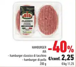 Conad Superstore Hamburger AIA offerta