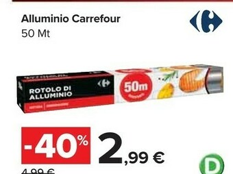 Carrefour Market Carrefour alluminio offerta