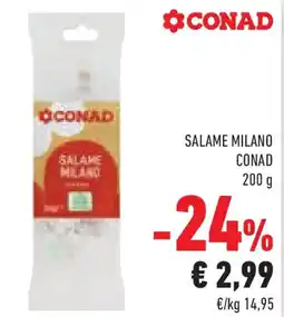 Conad Superstore Salame milano CONAD offerta