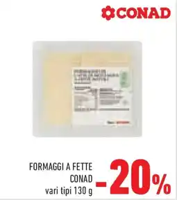 Conad Superstore Formaggi a fette CONAD offerta