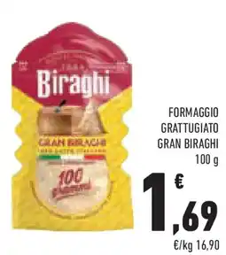 Conad Superstore Formaggio grattugiato gran biraghi offerta