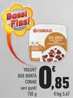 Conad Superstore Yogurt due bontà CONAD offerta