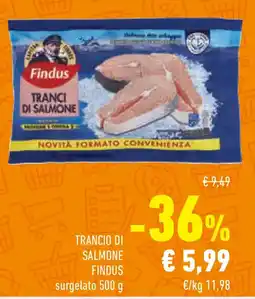 Conad Superstore Trancio di salmone FINDUS offerta