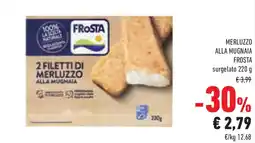 Conad Superstore Merluzzo alla mugnaia FROSTA offerta