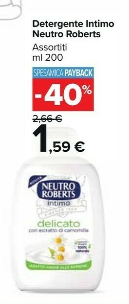 Carrefour Market Detergente intimo offerta