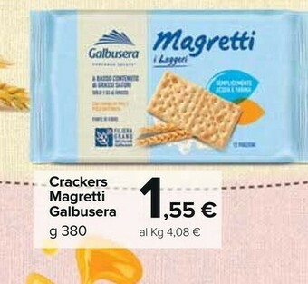Carrefour Market Magretti cracker 380 g(ml) offerta