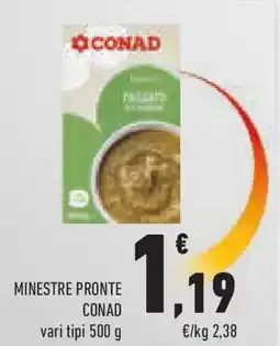 Conad Superstore Minestre pronte CONAD offerta