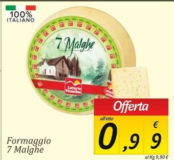 Carrefour Market Formaggio 7 malghe offerta
