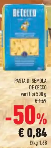 Conad Superstore Pasta di semola DE CECCO offerta