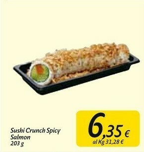 Carrefour Market Sushi crunch spicy salmon offerta