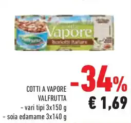 Conad Superstore Cotti a vapore VALFRUTTA offerta
