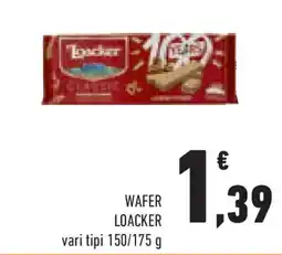 Conad Superstore Wafer loacker offerta